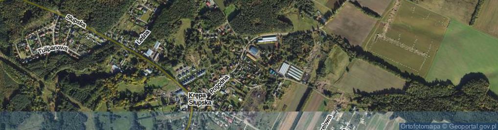 Zdjęcie satelitarne Słoneczna ul.